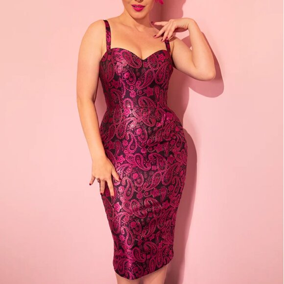 Vixen by Micheline Pitt - Beetlejuice™ Miss Argentina Dress (Backlot), Size 2X - Picture 1 of 5